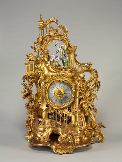 Uhr, Uhrwerkmacher Baumgartinger, ca. 1750 von German School