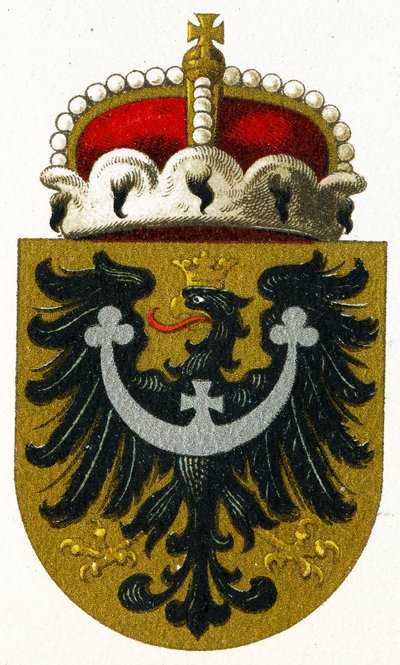 Wappen von Schlesien, ca. 1898 von German School