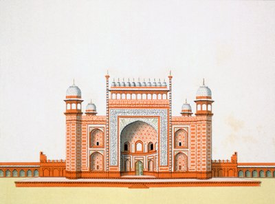 Eingang zum Taj Mahal von German School
