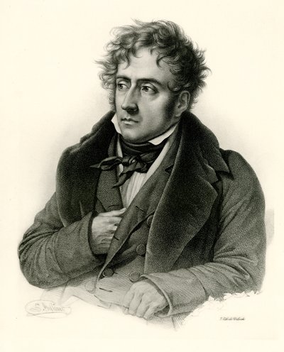 François René Vicomte de Chateaubriand von German School