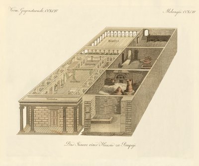 Heim von Panza in Pompeji von German School