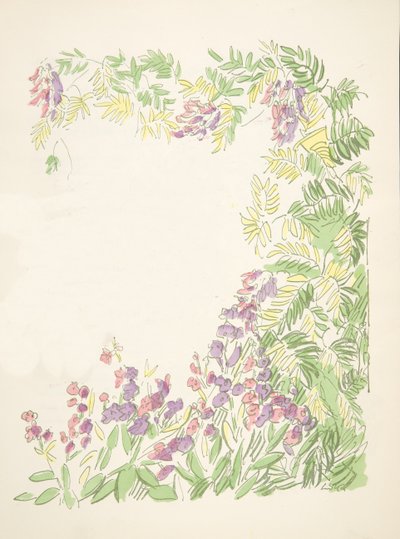 Illustration aus Styl, veröffentlicht 1922 von German School
