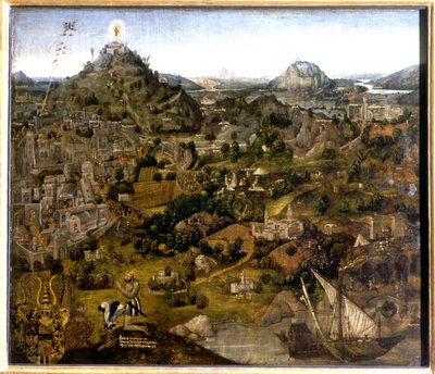 Jerusalem und die heiligen Stätten, 1501-55 von German School