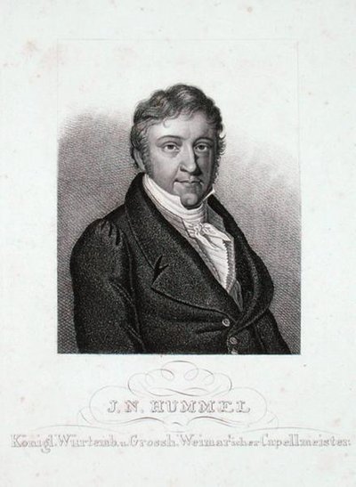 Johann Nepomuk Hummel (1778-1837) von German School