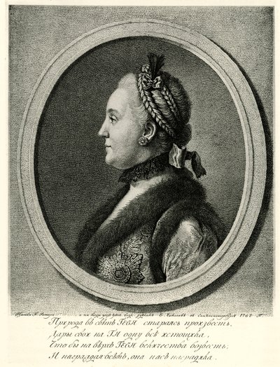 Katharina II. von German School