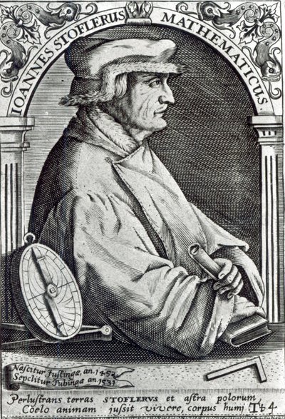 Porträt von Johannes Stoffler von German School