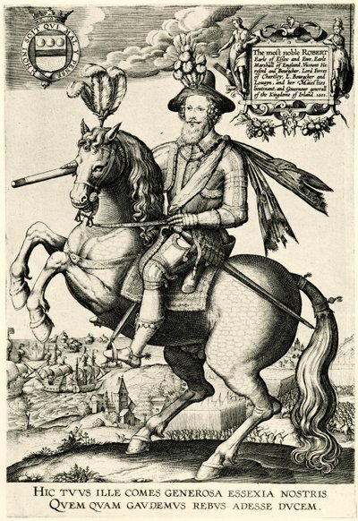 Robert Devereux, Earl of Essex von German School