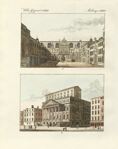 Seltsame öffentliche Gebäude in London von German School