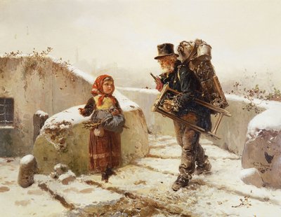 Der Hausierer von Gerolamo Induno
