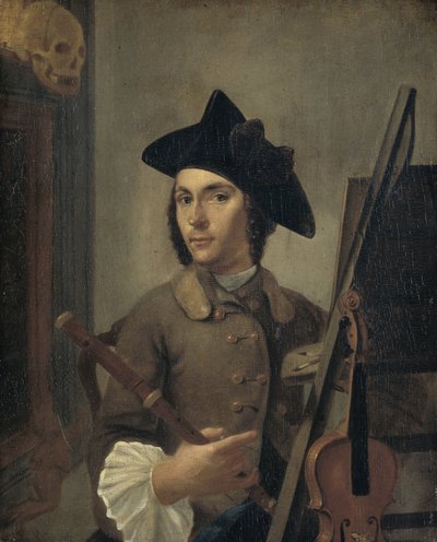 Selbstporträt von Gerrit Backhuijzen