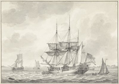 Das amerikanische Schiff Harmony Baltimore von Gerrit Groenewegen