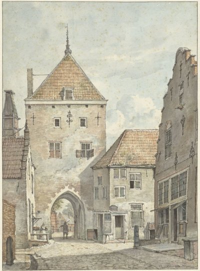 Das Landtor in Vianen von Gerrit Lamberts