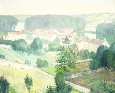 Das Dorf Sannois von Gerrit van Blaaderen