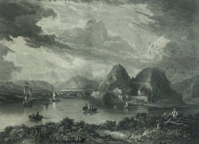 Dumbarton Castle, ca. 1880 von Gershom Gourlay Cumming
