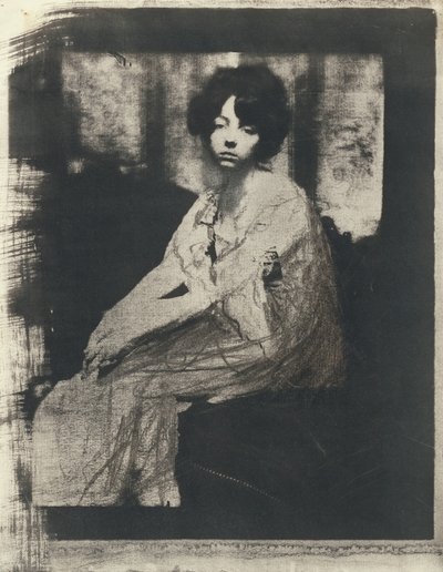 Sitzende Frau von Gertrude Käsebier