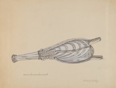 Blasebalgflasche, um 1936 von Gertrude Lemberg