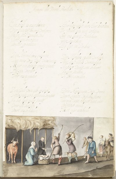 Anbetung der Hirten von Gesina ter Borch