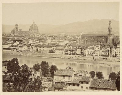 Florenz. Panorama von Giacomo Brogi