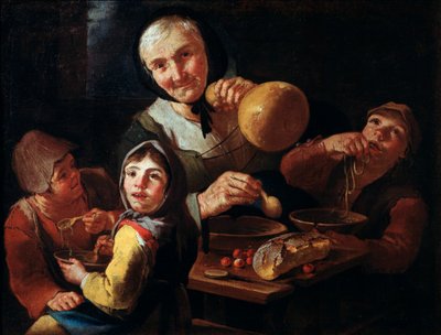Das Mahl des Bauern von Giacomo Francesco Cipper