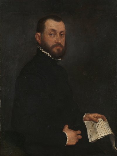 Porträt eines Mannes von Giambattista Moroni