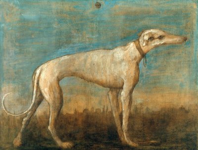 Der italienische Windhund, ca. 1793 von Giambattista Tiepolo