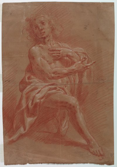 Kniender Mann von Gian Giacomo Barbelli