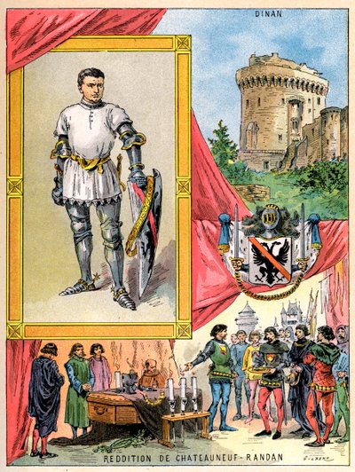 Bertrand du Guesclin, bretonischer Ritter, 1898 von Gilbert