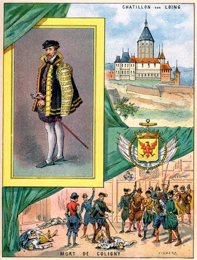 Gaspard de Coligny, Admiral von Frankreich, 1898 von Gilbert