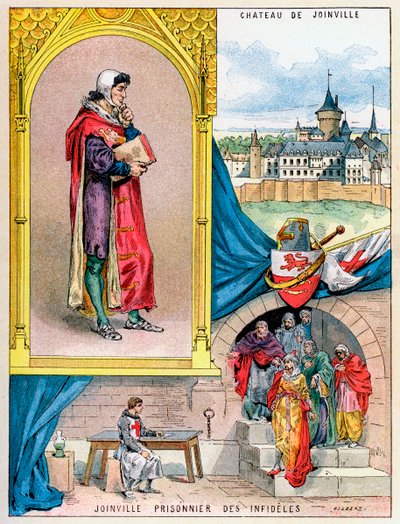 Jean de Joinville, Chronist des mittelalterlichen Frankreichs, 1898 von Gilbert