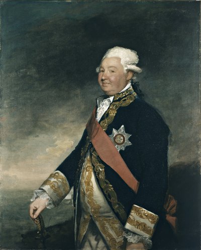 Vizeadmiral Edward Hughes von Gilbert Stuart