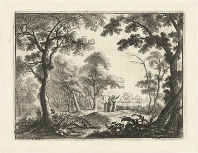 Landschaft mit der Vertreibung von Hagar von Gilles Neyts