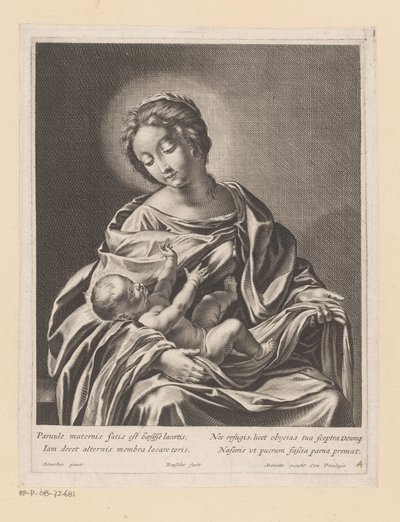 Maria mit Kind von Gilles Rousselet