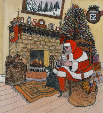 Weihnachtsmann von Gillian Lawson