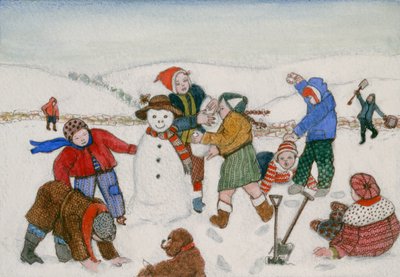 Im Schnee spielen von Gillian Lawson