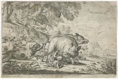 Wildschweinjagd
Jachten (Serientitel) von Gillis Peeters (I)