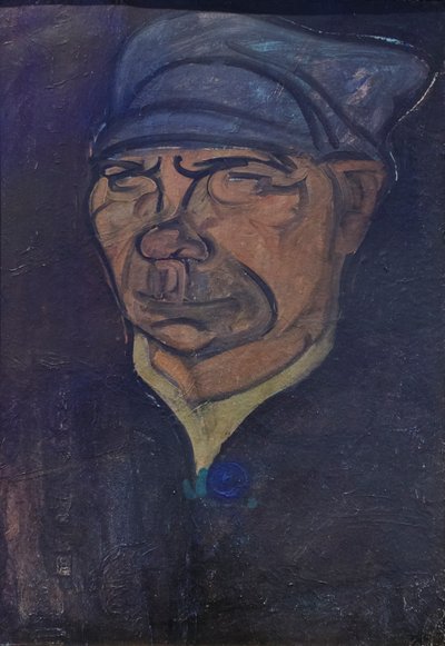 Kopf eines Fischers, Fischer von Burano von Gino Rossi