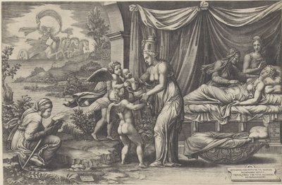 Allegorie auf die Geburt von Giorgio Ghisi