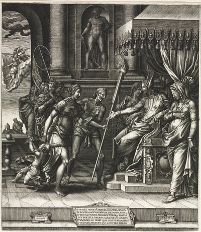 Die Verleumdung des Apelles von Giorgio Ghisi