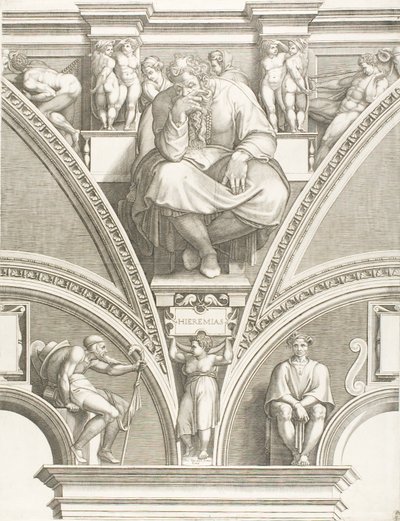 Der Prophet Jeremia von Giorgio Ghisi