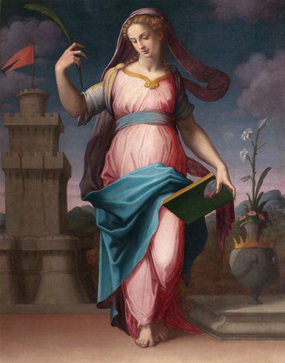 Heilige Barbara von Giorgio Vasari