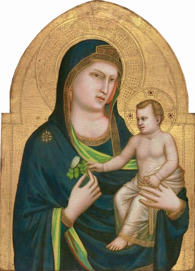 Madonna und Kind, ca. 1310-1315 von Giotto