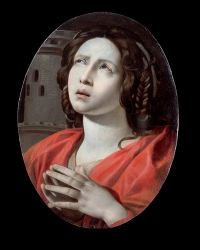 Heilige Barbara von Giovanni Battista Caracciolo