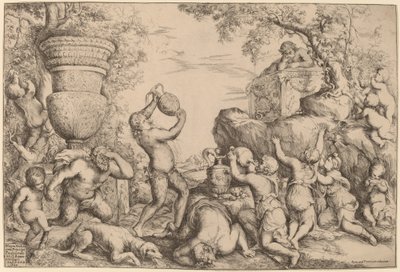 Bacchanal von Giovanni Andrea Podesta