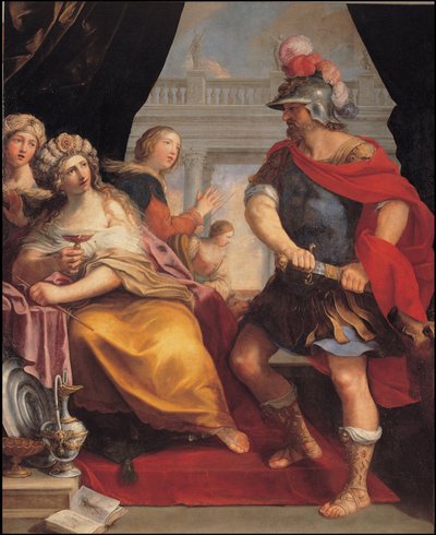 Odysseus und Circe von Giovanni Andrea Sirani