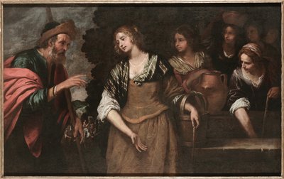 Rebekka am Brunnen von Giovanni Andrea de Ferrari
