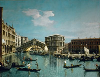 Die Rialtobrücke von Giovanni Antonio Canal