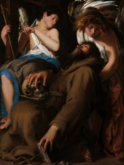 Die Ekstase des heiligen Franziskus von Giovanni Baglione
