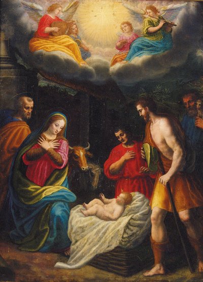 Die Anbetung der Hirten von Giovanni Balducci