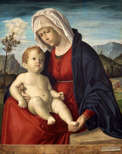 Jungfrau und Kind von Giovanni Battista Cima da Conegliano