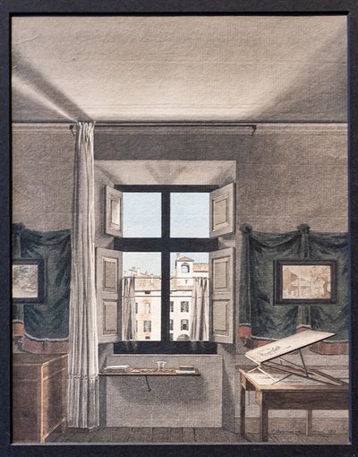 Das Atelier des Malers in Parma von Giovanni Battista Gubernatis